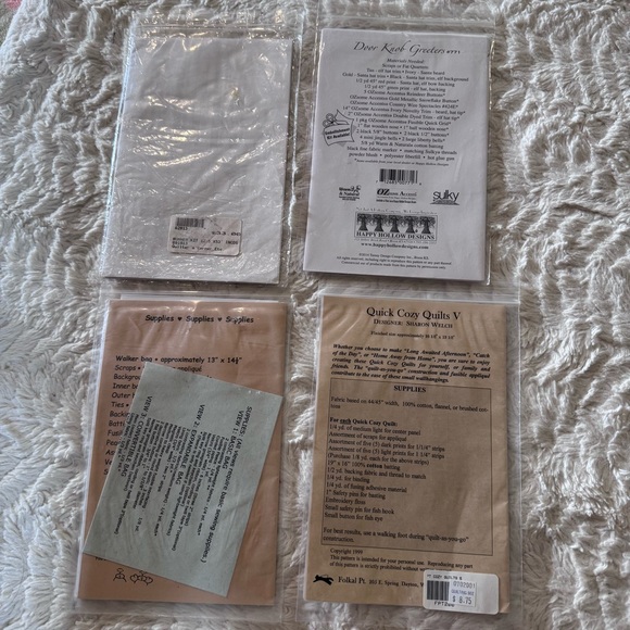 Vintage + Modern Sewing Pattern Bundle | Cottagecore & DIY Sewing & quilts - Picture 2 of 5